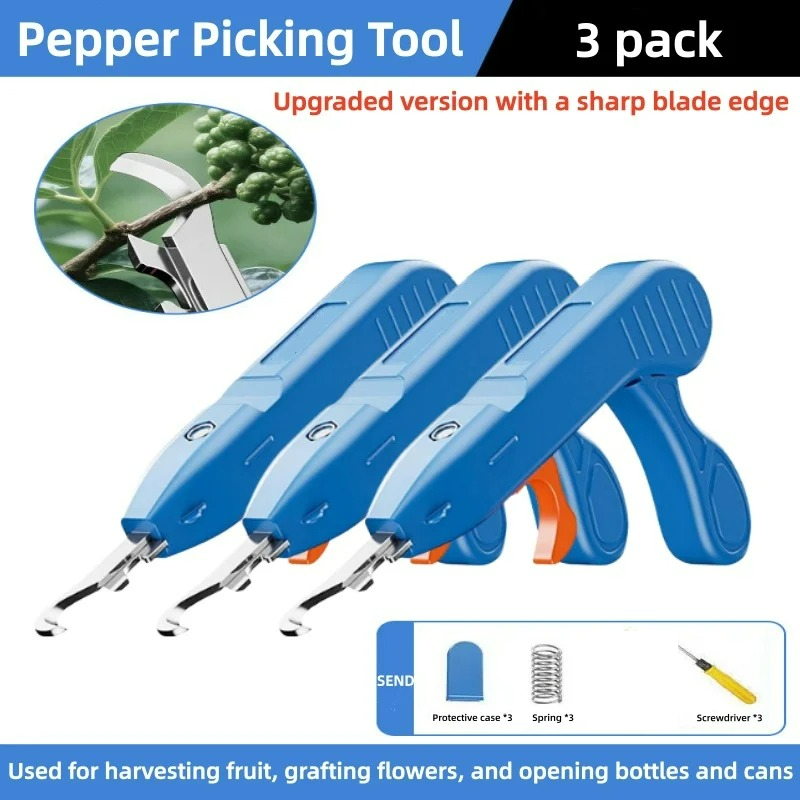 Gardening Tools Vegetables - 다기능 수확기, 고추 따기, 휴대용 과일
