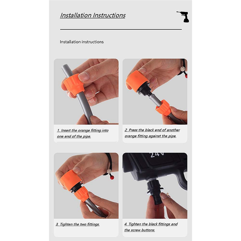Gardening Tools Must Haves - 【필수품】호스 노즐 스프링클러 세차용 폼 워터