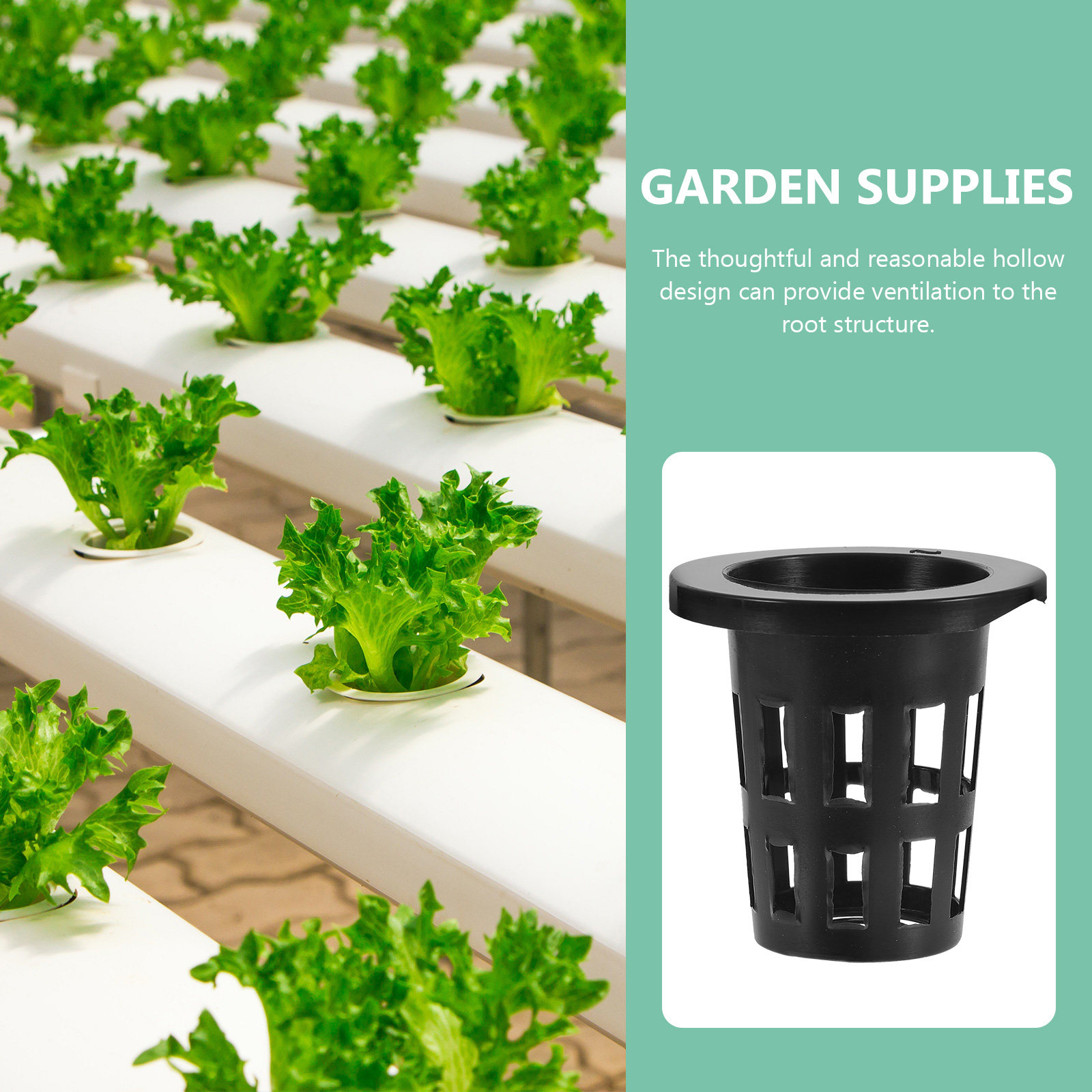 50개입 플라스틱 재배 바구니, 수경 재배용 그물망 화 - Gardening Tools Vegetables 리뷰 및 가격