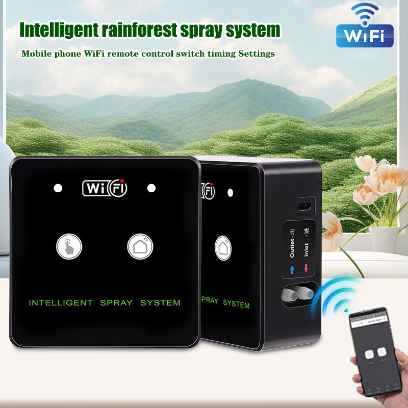 열대 우림 분무기 WiFi 제어 자동 안개 열대 우림  - Automatic Plant Waterer 리뷰 및 가격
