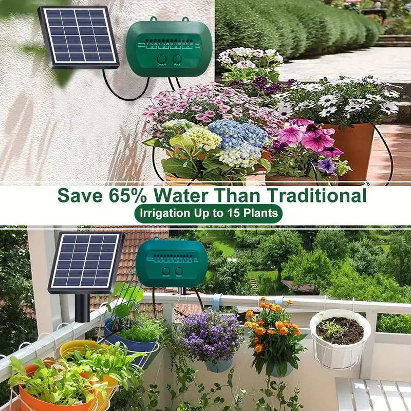 냄비 식물을위한 내장 1800mAh 배터리 관개 기능이 - Automatic Plant Waterer 리뷰 및 가격