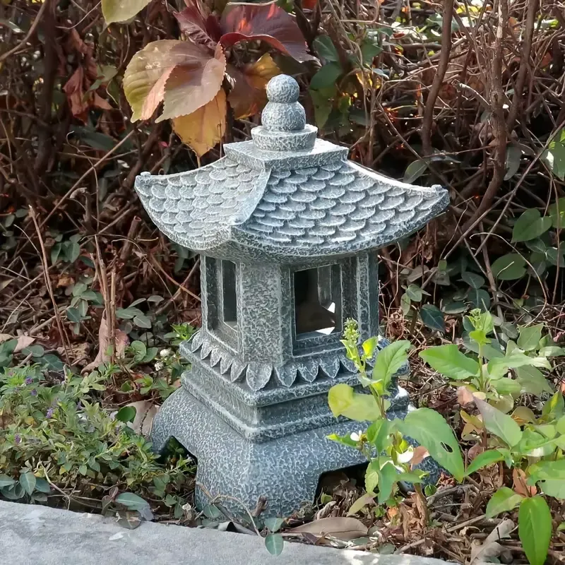 수지로 제작된 수작업 채색의 일본식 탑 디자인의 아시아 - Gardening Hand Tools Japanese 리뷰 및 가격