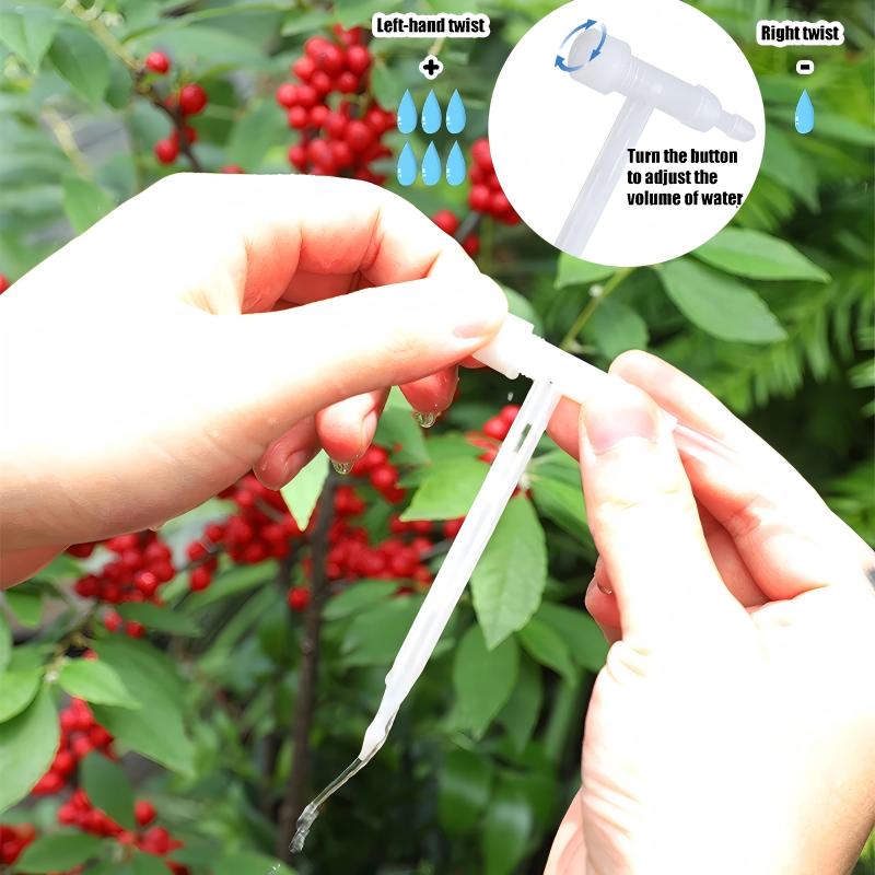 식물 관개 가방 자동 조절 가능한 물방울 속도 급수 가 - Automatic Plant Waterer 리뷰 및 가격
